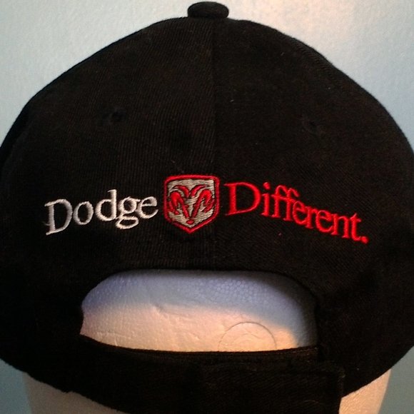 Bulls Basketball Team Baseball Hat with Dodge ad - Picture 2 of 2